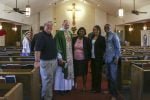 Fever United Soccer club members and leaders of St Martin Episcopal Church