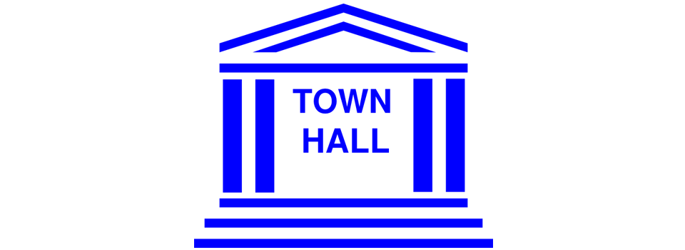 clipart building image advertising Town Hall meeting at St Martin Episcopal Church