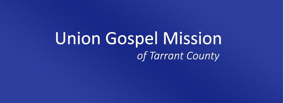 word art image showing Union Gospel Mission of Tarrant County