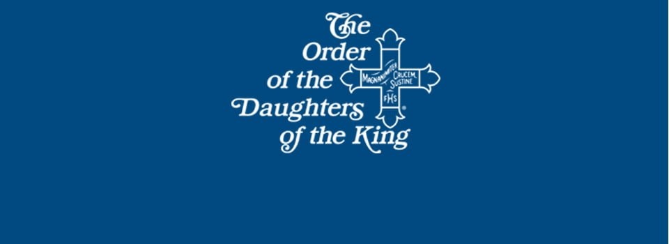 Logo of the Order of the Daughters of the King, a women's group at St. Martin-in-the-Fields Episcopal Church in Keller/Southlake Texas